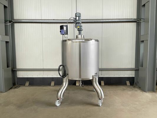 1 x New 1.000L stainless-steel AISI316L vertical mixing tank.