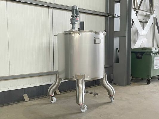 1 x New 1.000L stainless-steel AISI316L vertical mixing tank.