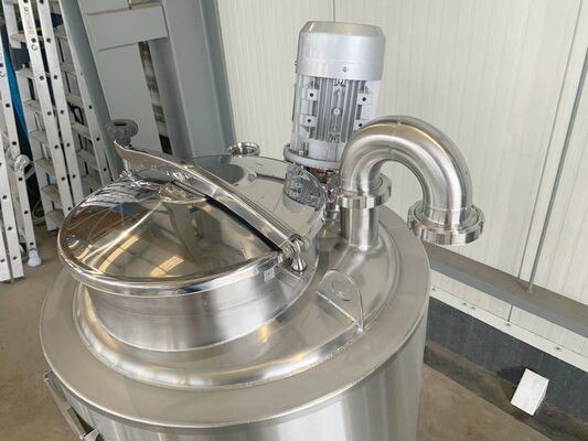 1 x New 300L stainless-steel AISI316L vertical mixing tank.