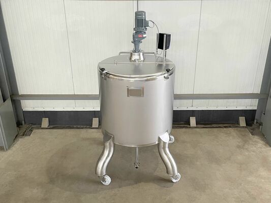 1 x New 1.000L stainless-steel AISI316L vertical mixing tank.