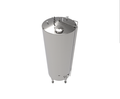 4 x New 26.000L stainless-steel AISI316L vertical mixing tanks.